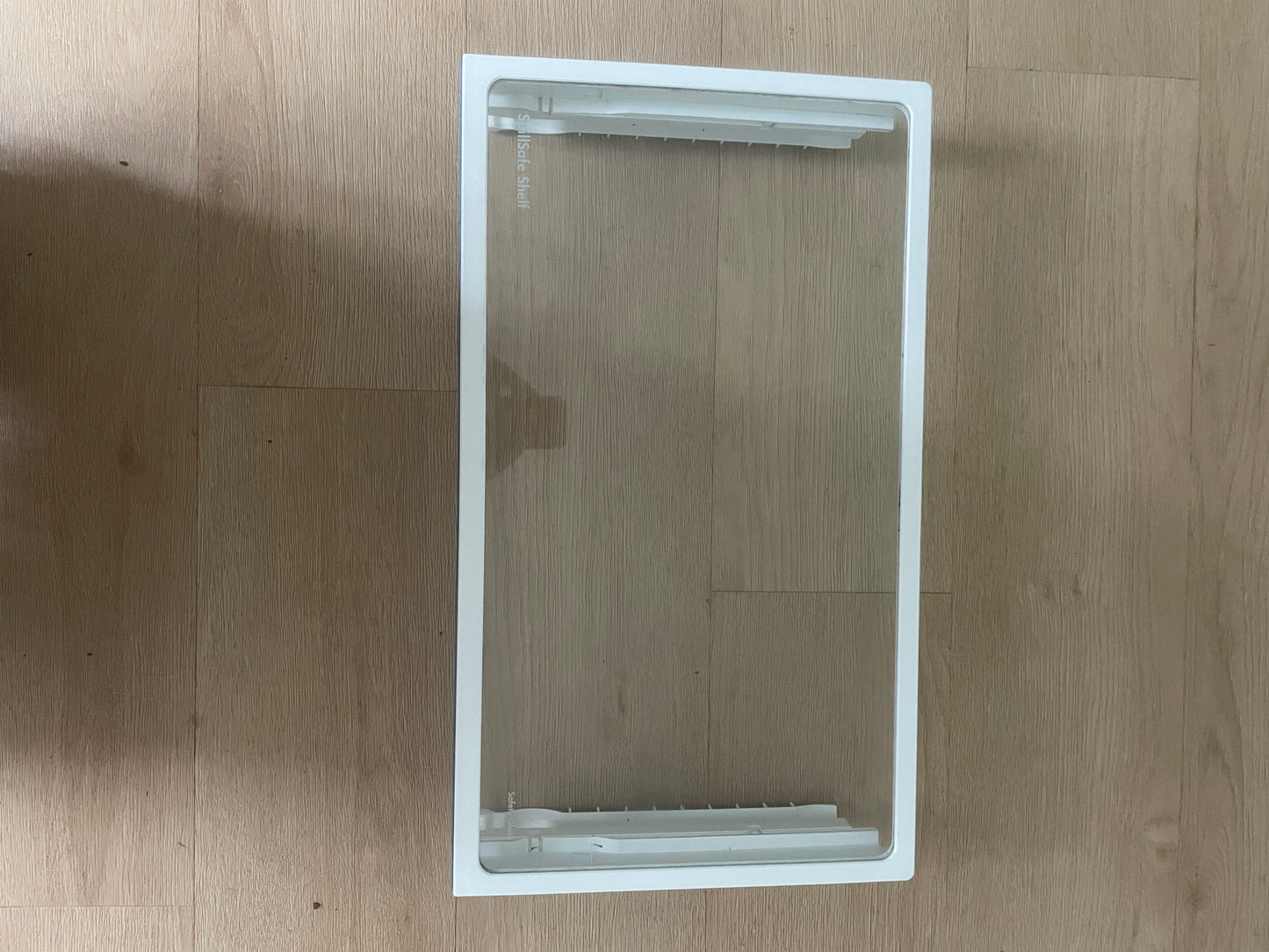 890141812 Westinghouse side by side fridge top upper crisper cover glass shelf