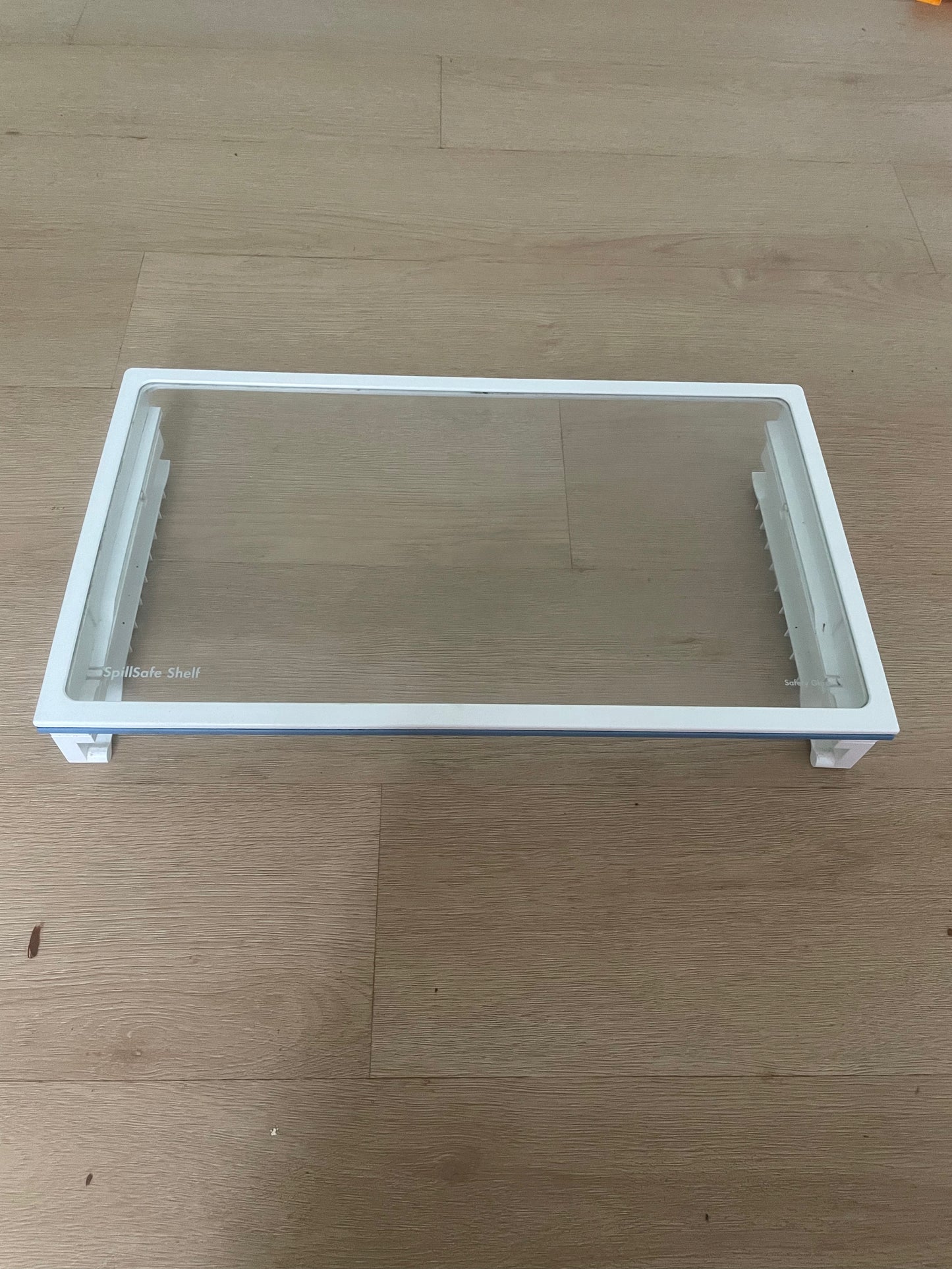 890141812 Westinghouse side by side fridge top upper crisper cover glass shelf