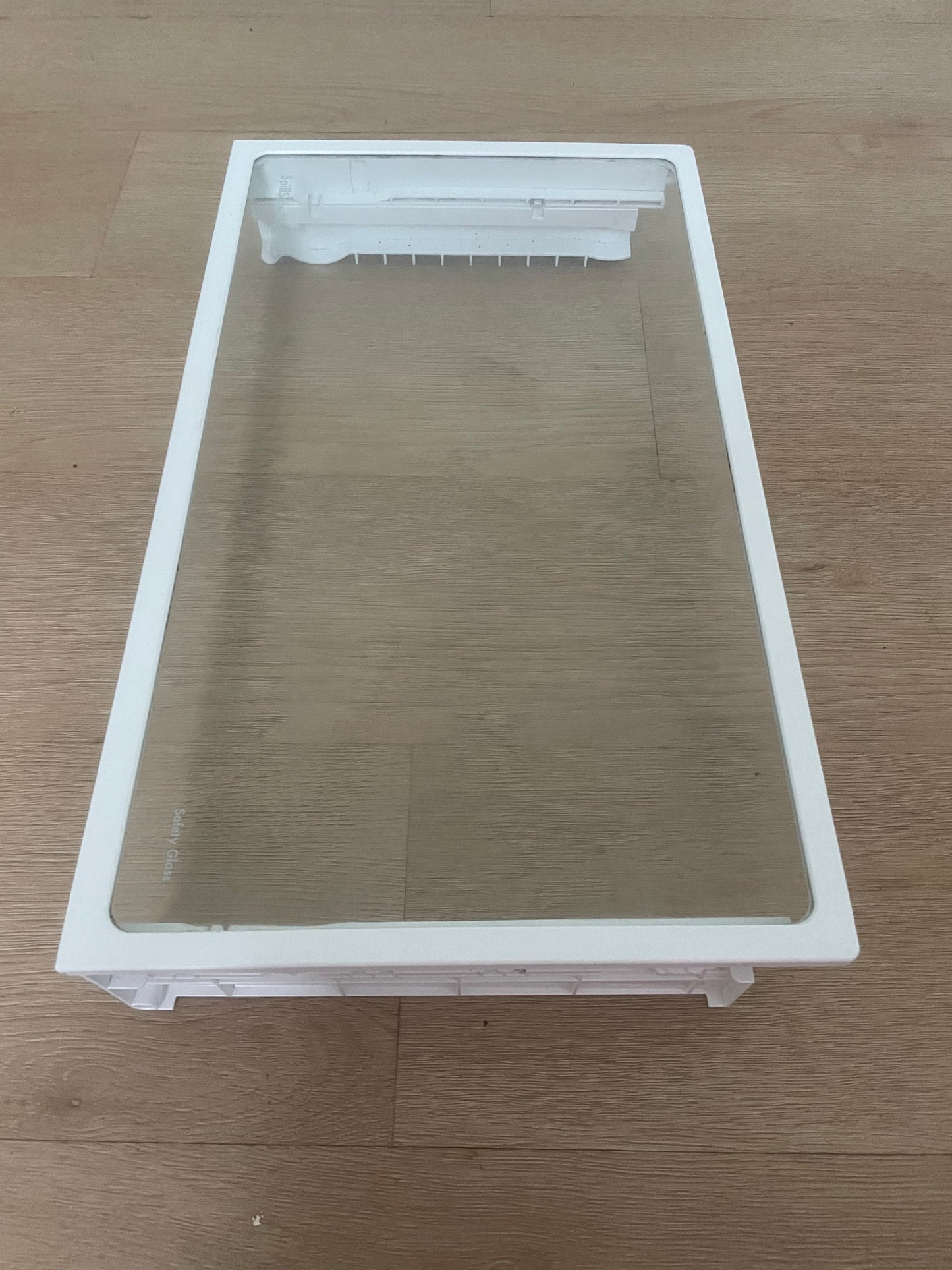 890141812 Westinghouse side by side fridge top upper crisper cover glass shelf