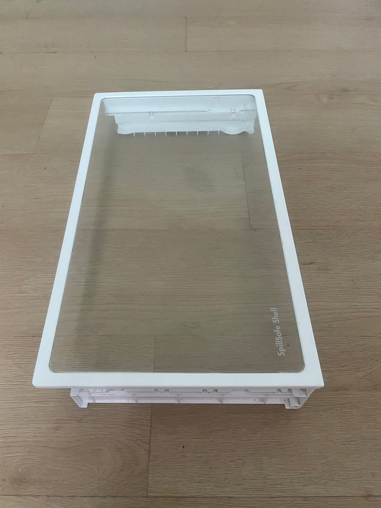 890141812 Westinghouse side by side fridge top upper crisper cover glass shelf