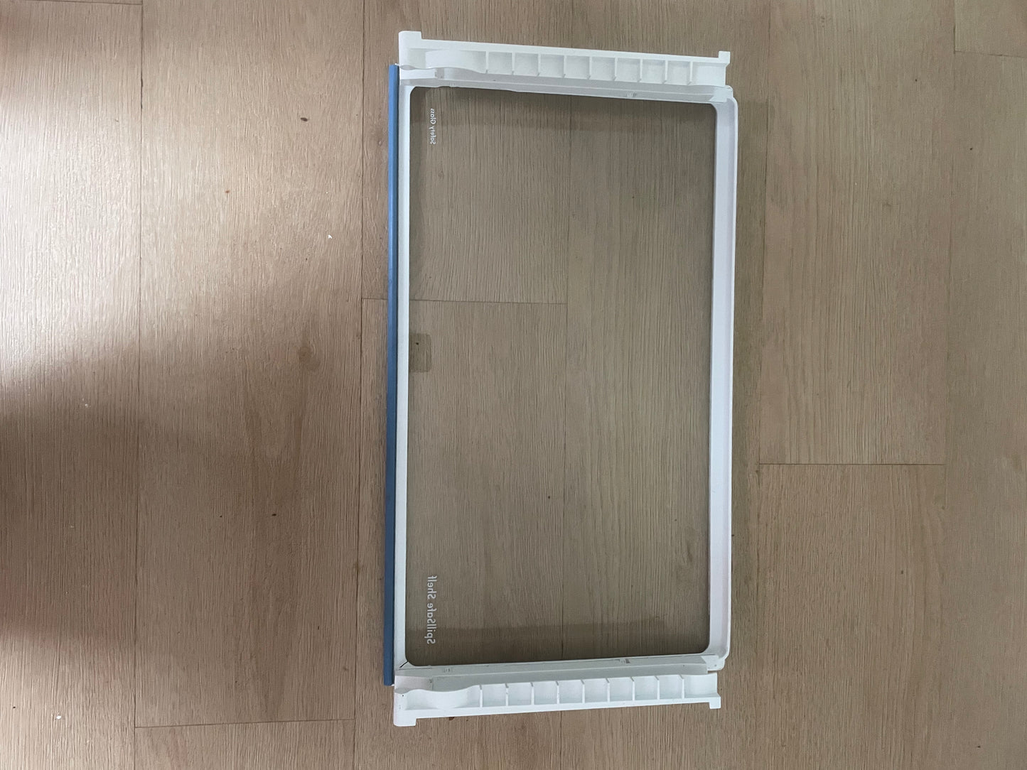 890141812 Westinghouse side by side fridge top upper crisper cover glass shelf