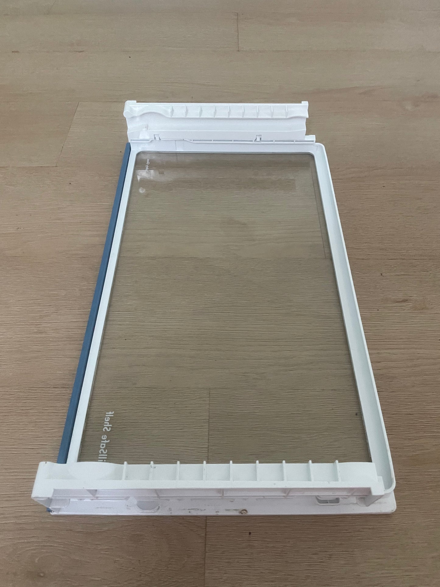 890141812 Westinghouse side by side fridge top upper crisper cover glass shelf
