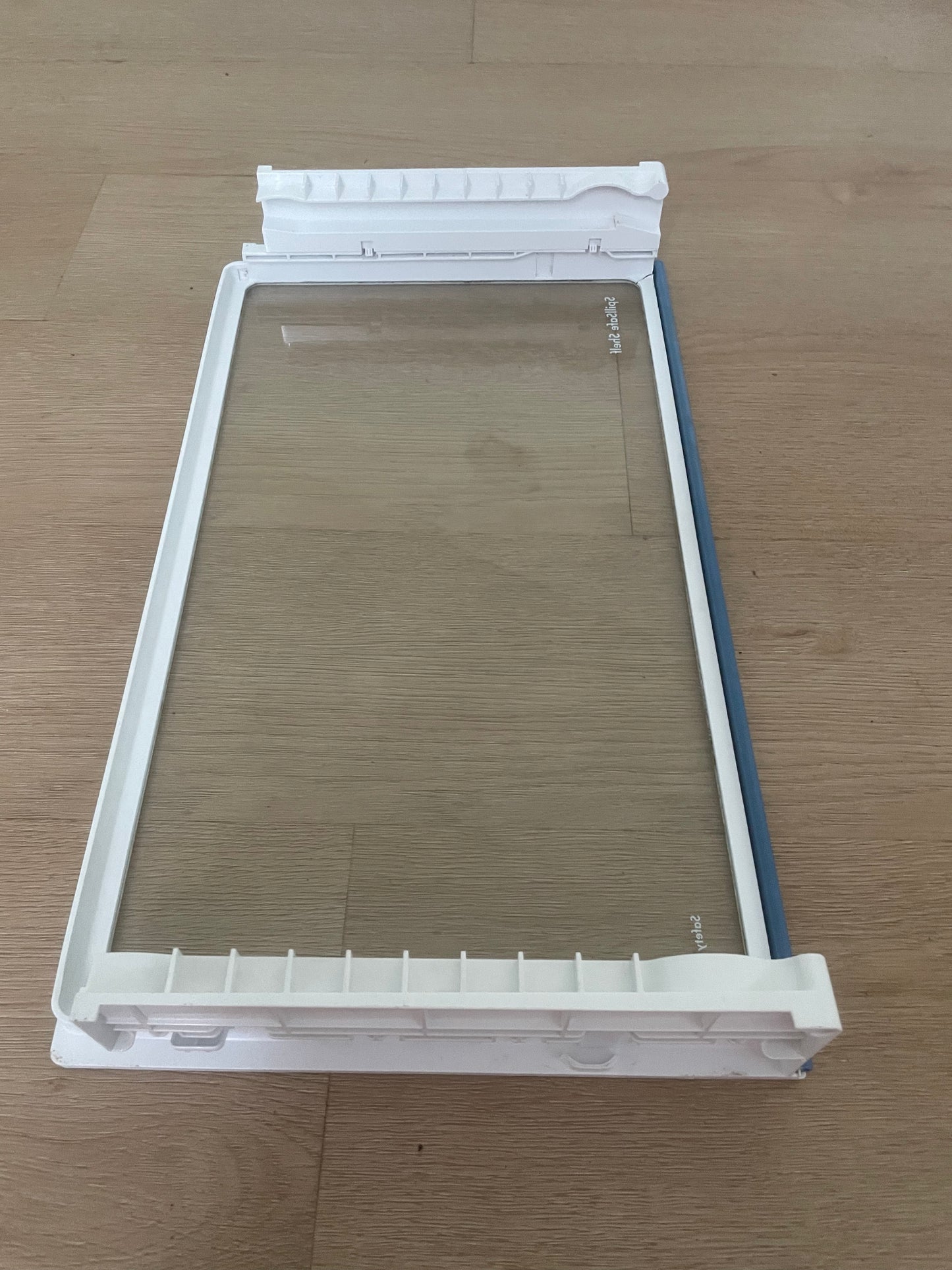 890141812 Westinghouse side by side fridge top upper crisper cover glass shelf