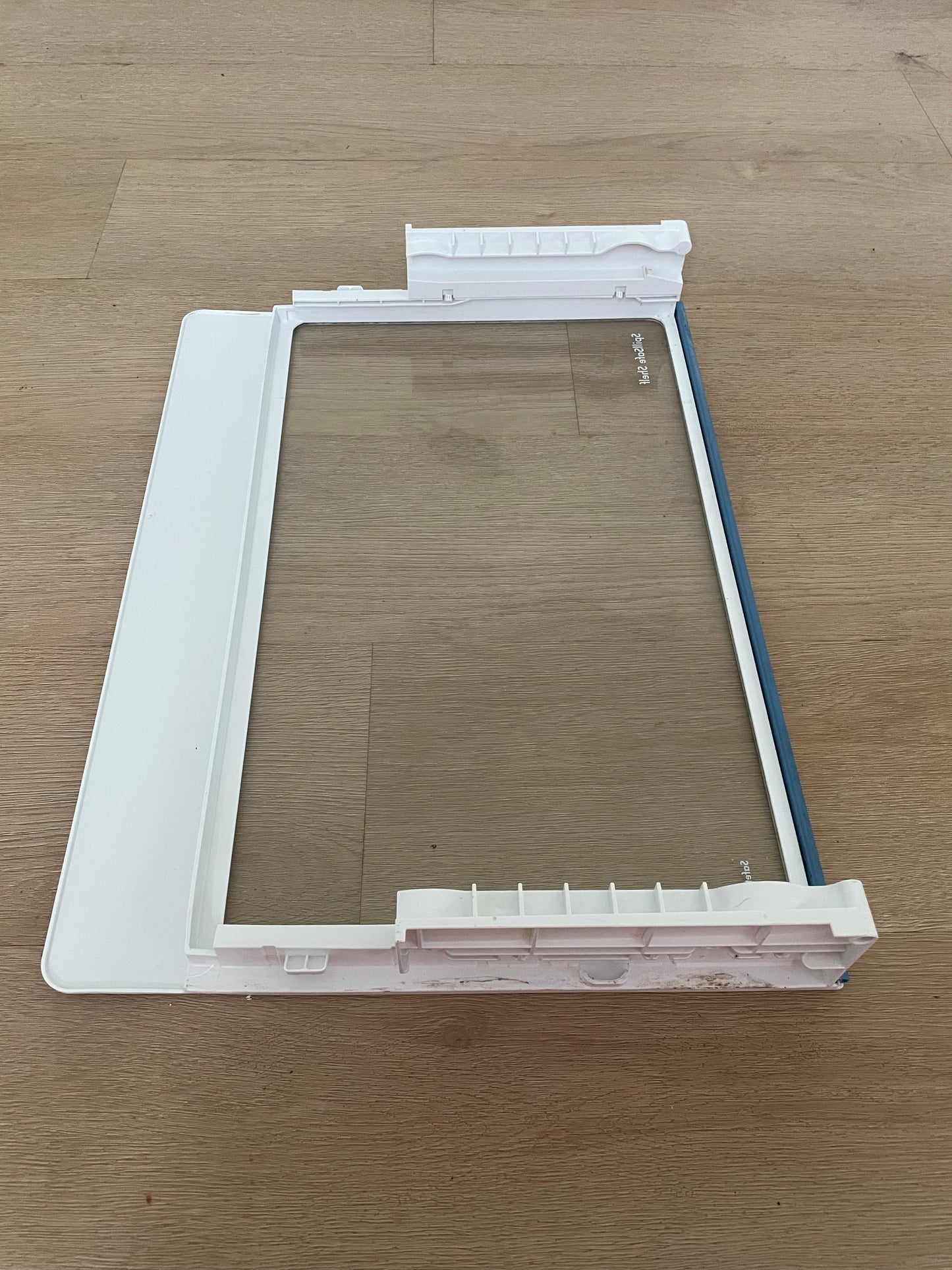890141811 4055879979 Westinghouse side by side fridge lower crisper cover bottom glass shelf