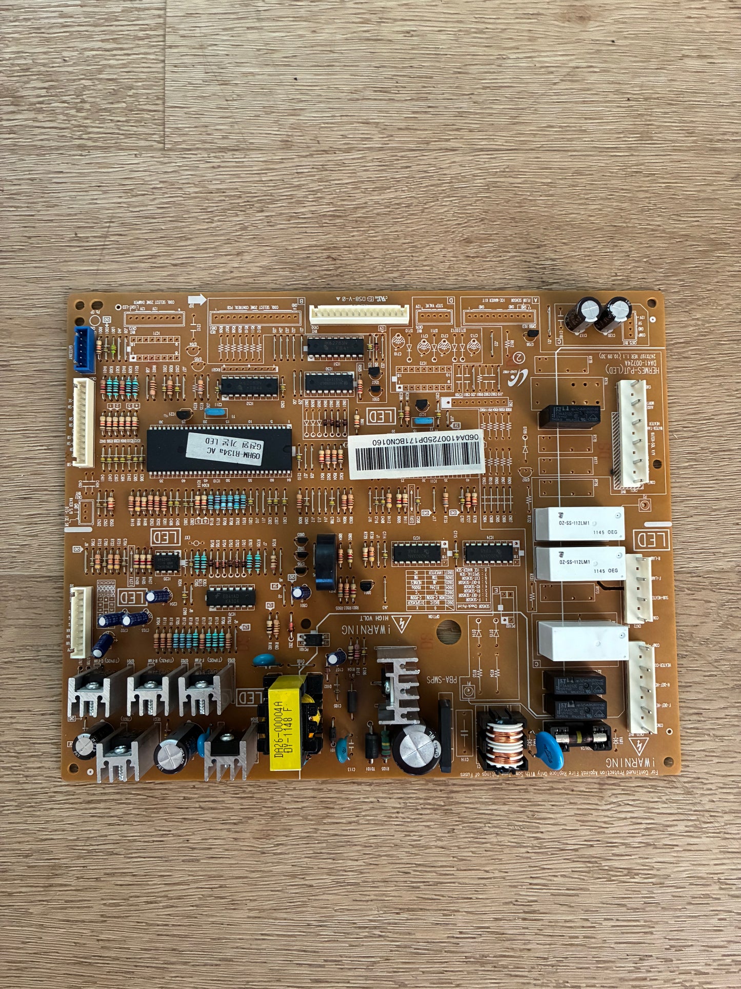 DA41-00725D Samsung fridge freezer PCB PCA main power control board (LED type) FITS SRS599HNW SRS600HNP