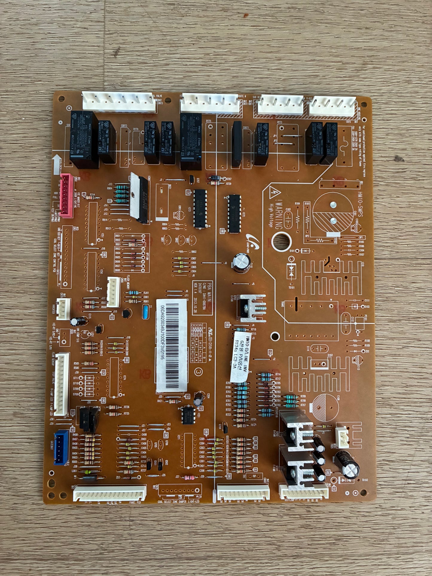DA92-00349J Samsung fridge freezer PCB PCA main power control board FITS SRS580DHLS