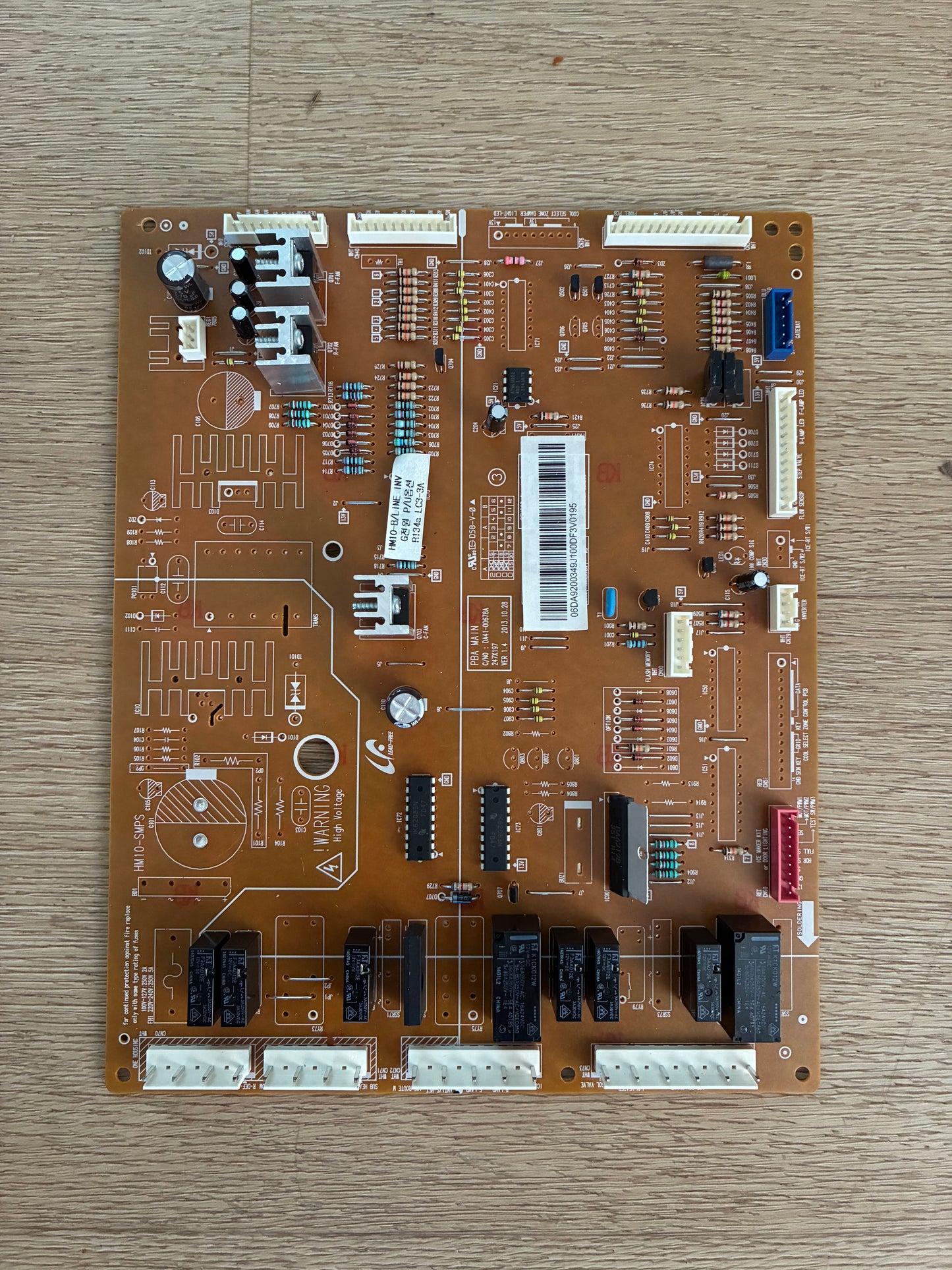 DA92-00349J Samsung fridge freezer PCB PCA main power control board FITS SRS580DHLS