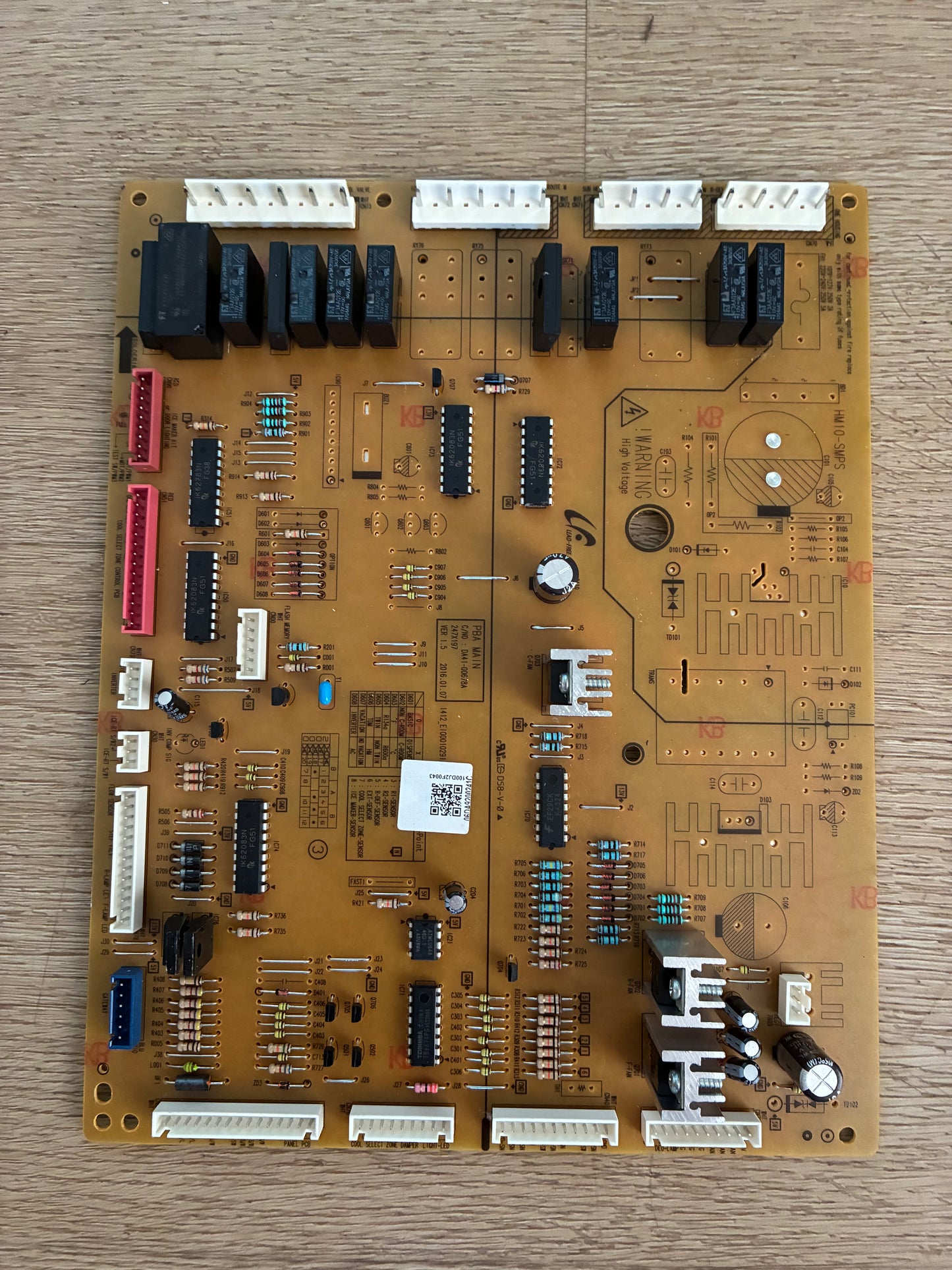 DA92-00241C Samsung fridge freezer PCA PCB main power control board FITS SRS606DHLS