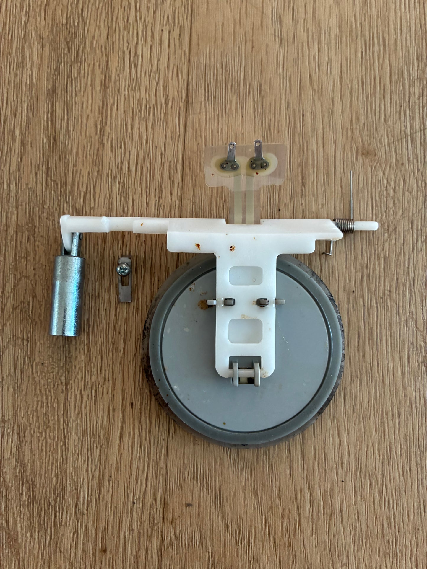 5007JA3006R LG side by side fridge freezer water ice dispenser chute flap door duct cap assembly