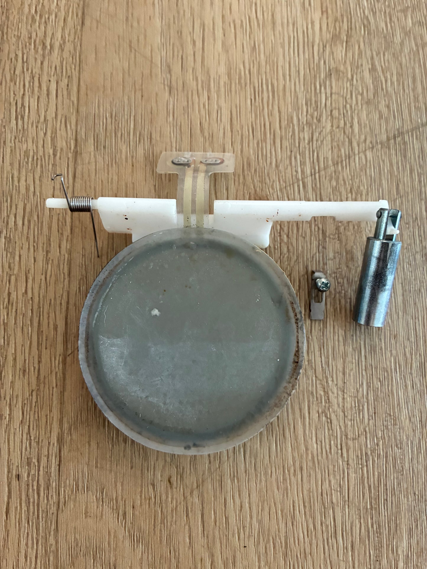 5007JA3006R LG side by side fridge freezer water ice dispenser chute flap door duct cap assembly