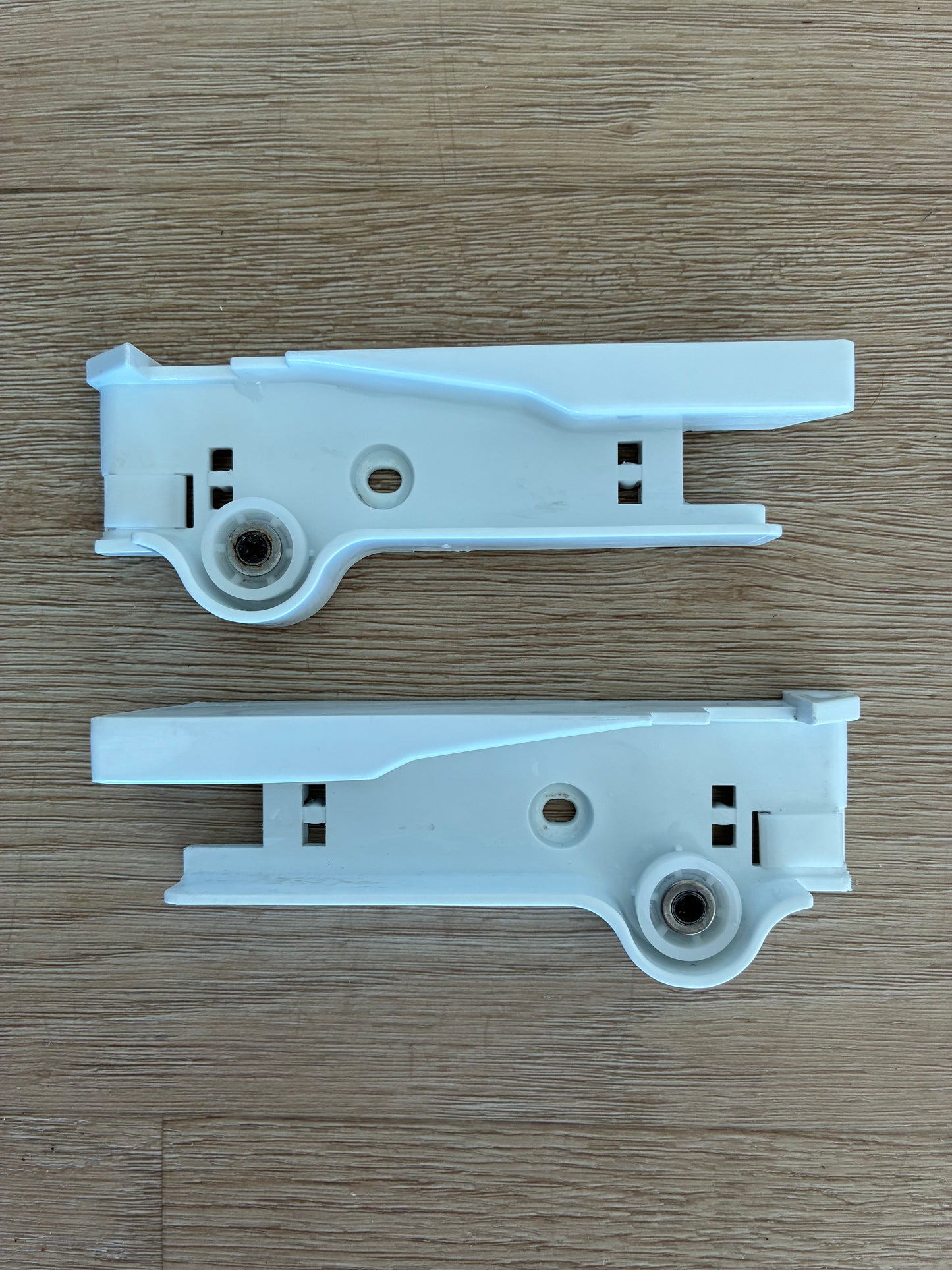 MEA618481 LG side by side FRIDGE COMPARTMENT UPPER GUIDE RAILS top crisper vegetable drawer runners PAIR 2 PACK