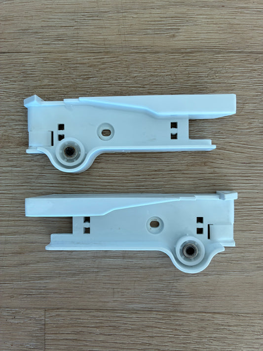 MEA618481 LG side by side FRIDGE COMPARTMENT UPPER GUIDE RAILS top crisper vegetable drawer runners PAIR 2 PACK