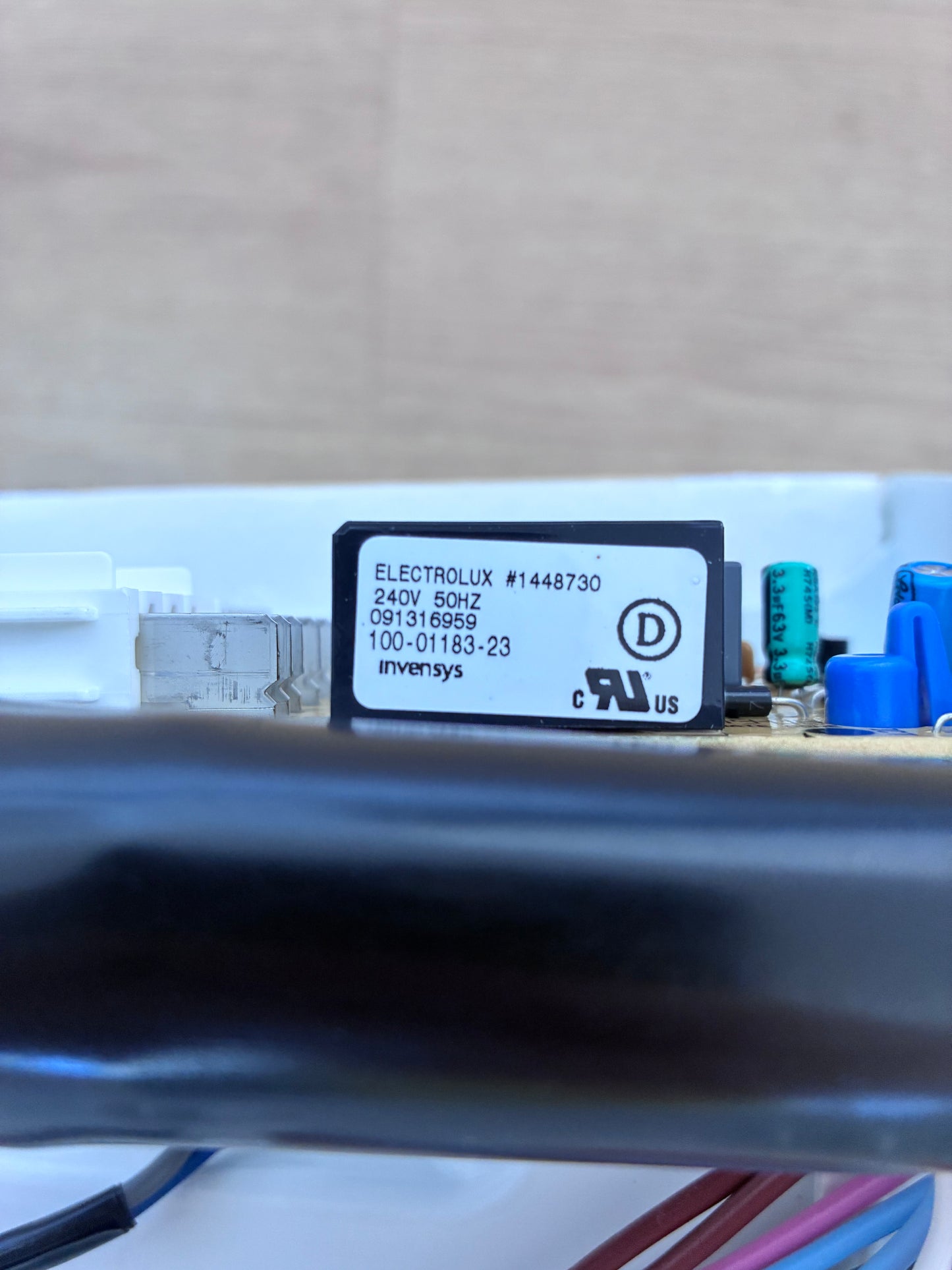 1454466 Kelvinator side by side fridge freezer temperature control housing