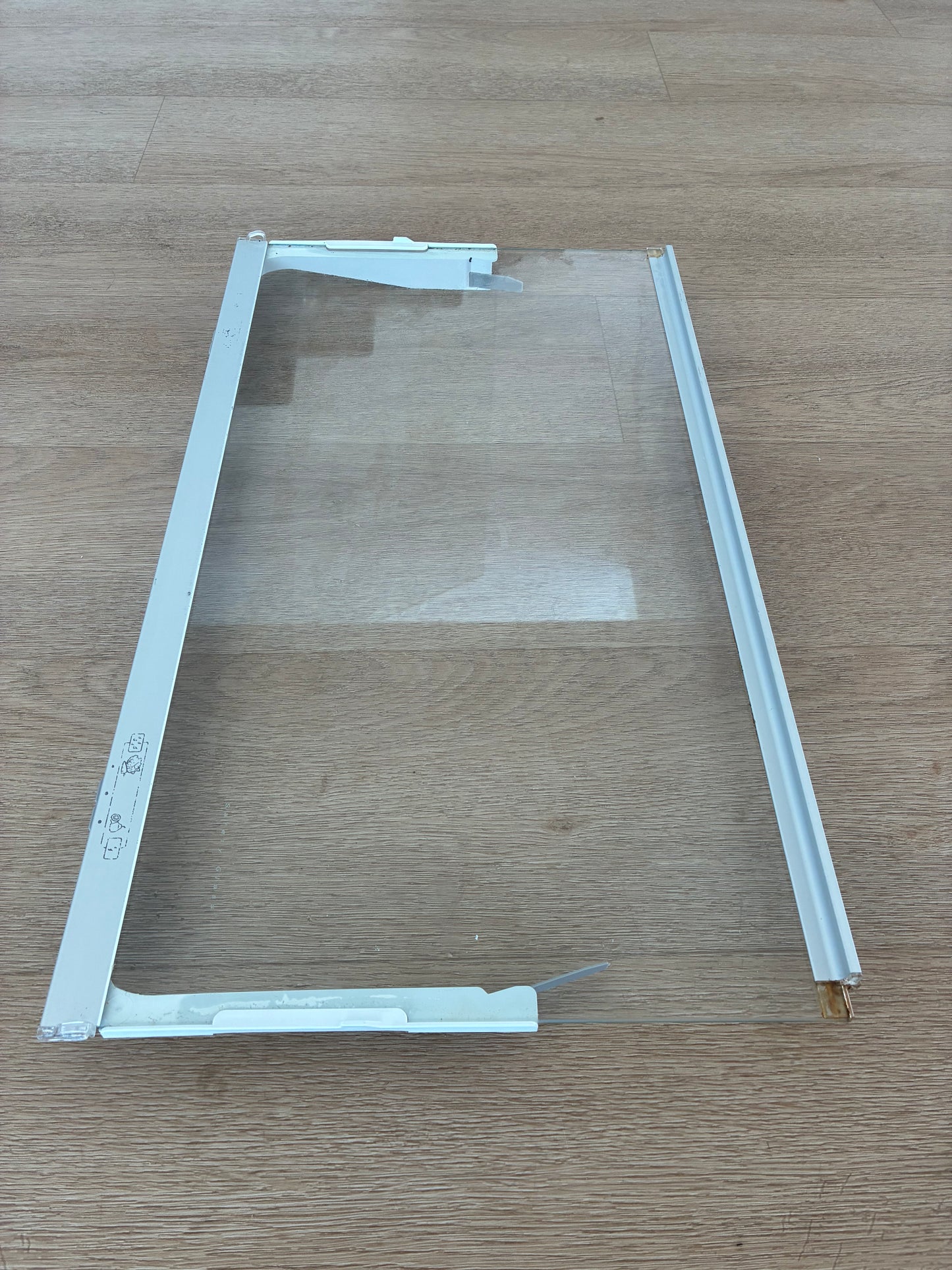 821043 821043P 836727 836727P Fisher & Paykel fridge CRISPER COVER glass shelf assembly FITS 680mm CABINETS