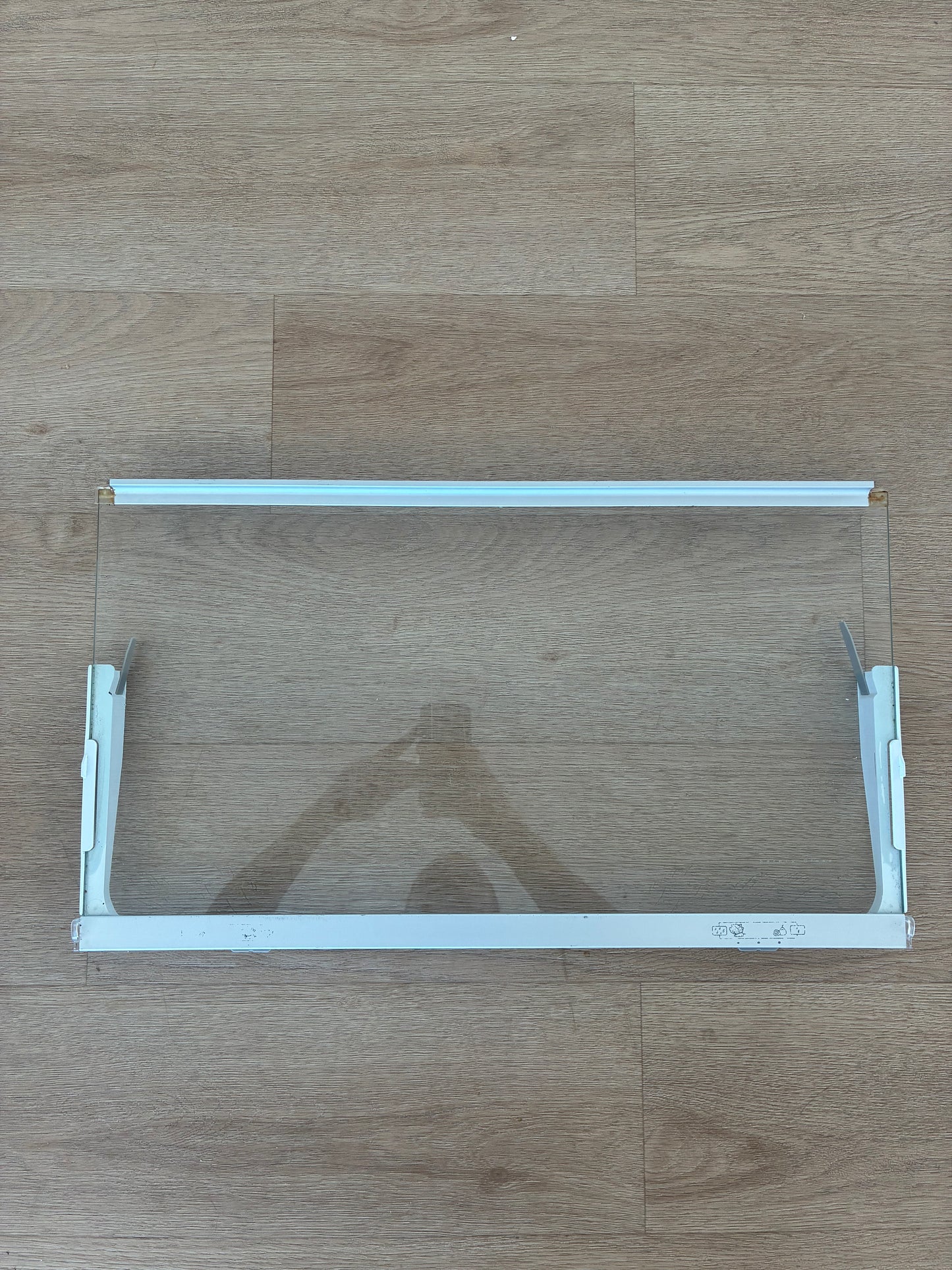 821043 821043P 836727 836727P Fisher & Paykel fridge CRISPER COVER glass shelf assembly FITS 680mm CABINETS