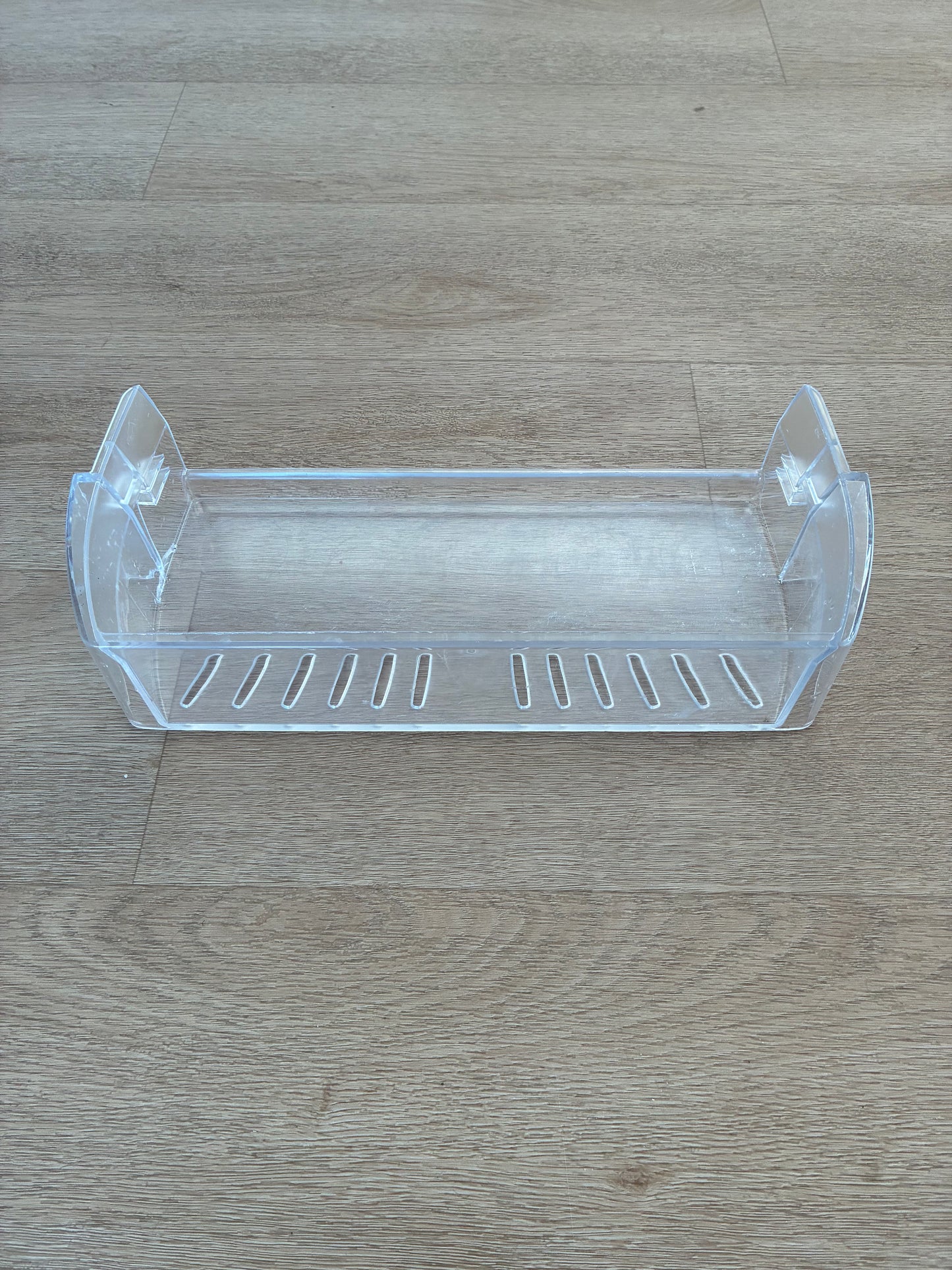 1447116 1448355 4055723524 Electrolux Kelvinator Simpson side by side fridge door upper shallow condiment shelf bin tray insert guard