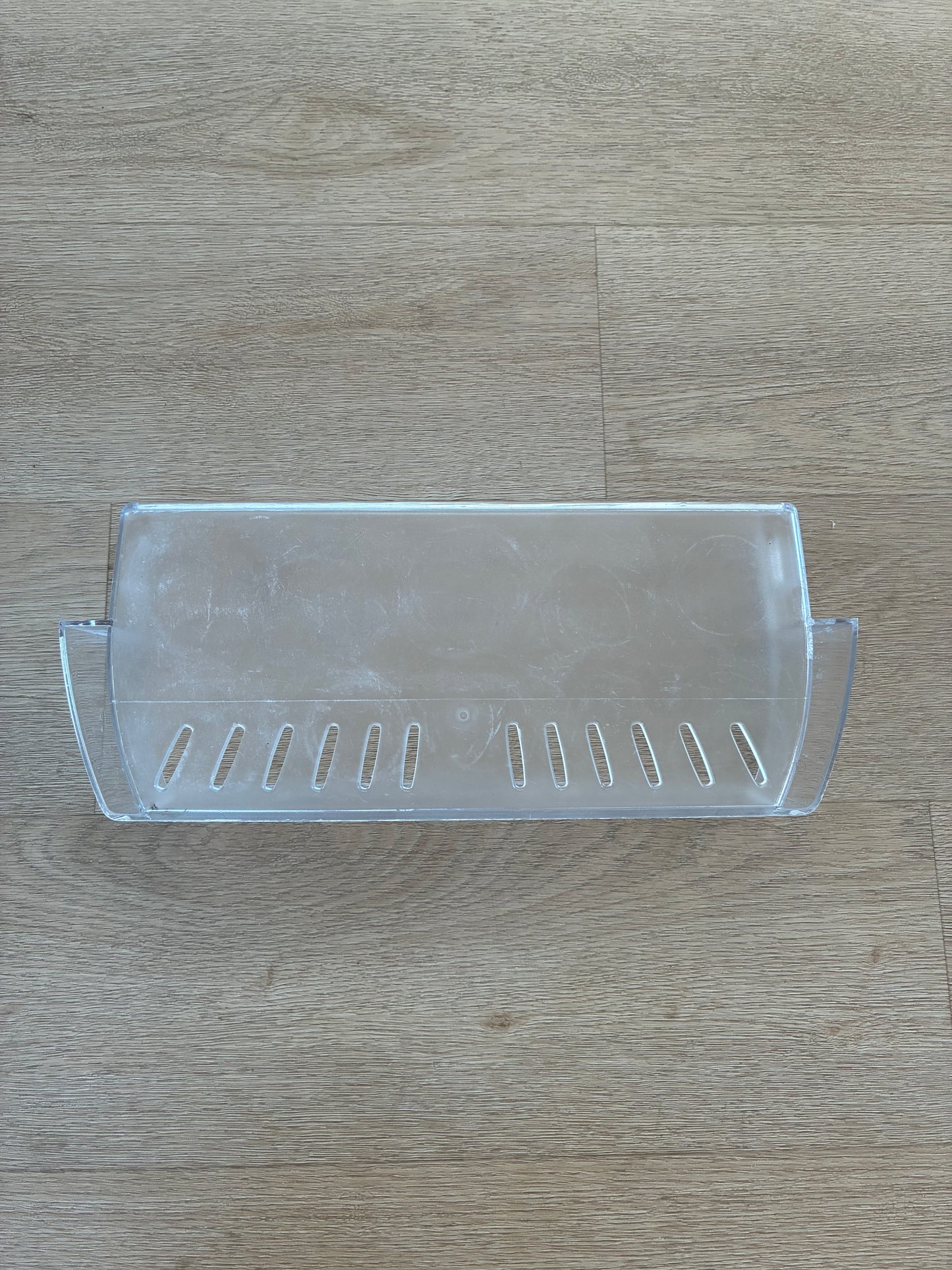 1447116 1448355 4055723524 Electrolux Kelvinator Simpson side by side fridge door upper shallow condiment shelf bin tray insert guard