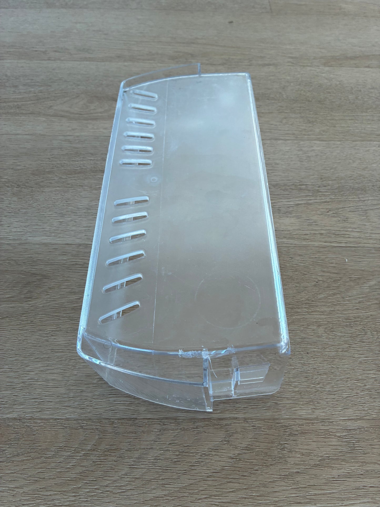 1447116 1448355 4055723524 Electrolux Kelvinator Simpson side by side fridge door upper shallow condiment shelf bin tray insert guard