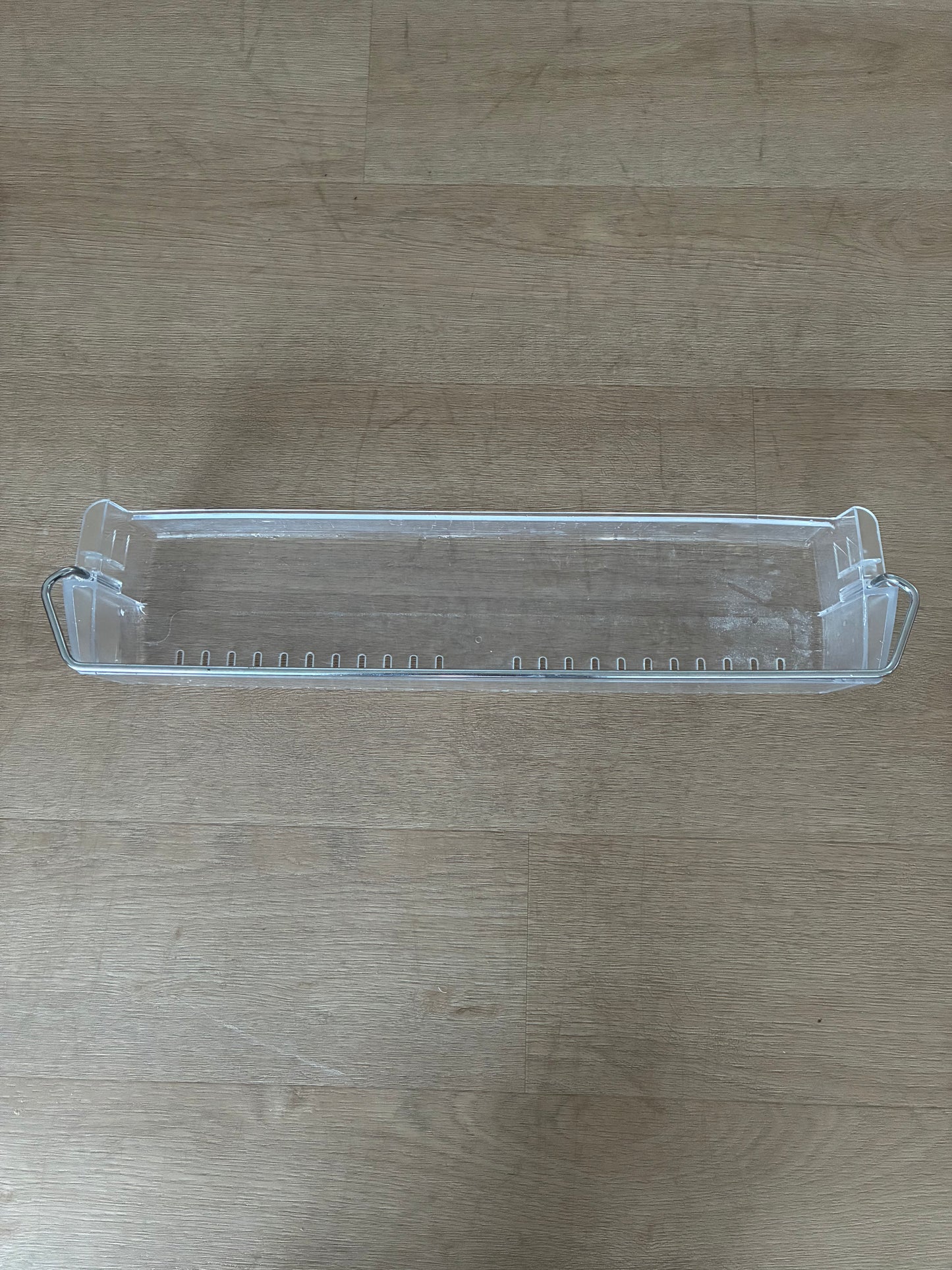 1441757 1448042 Electrolux fridge door bottle bin shelf guard insert tray assembly assy + metal rail wire retainer