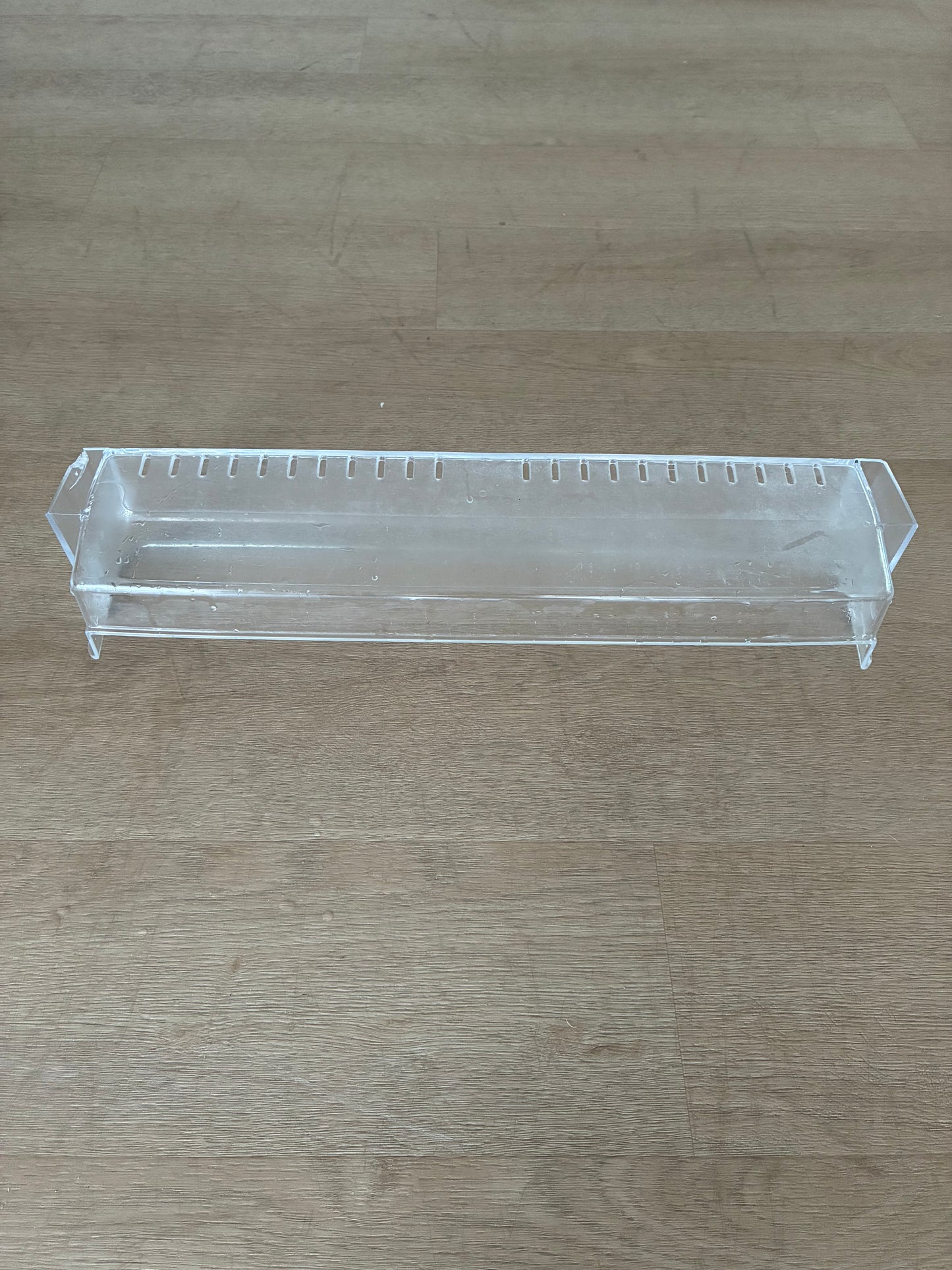 1441757 1448042 Electrolux fridge door bottle bin shelf guard insert tray assembly assy + metal rail wire retainer
