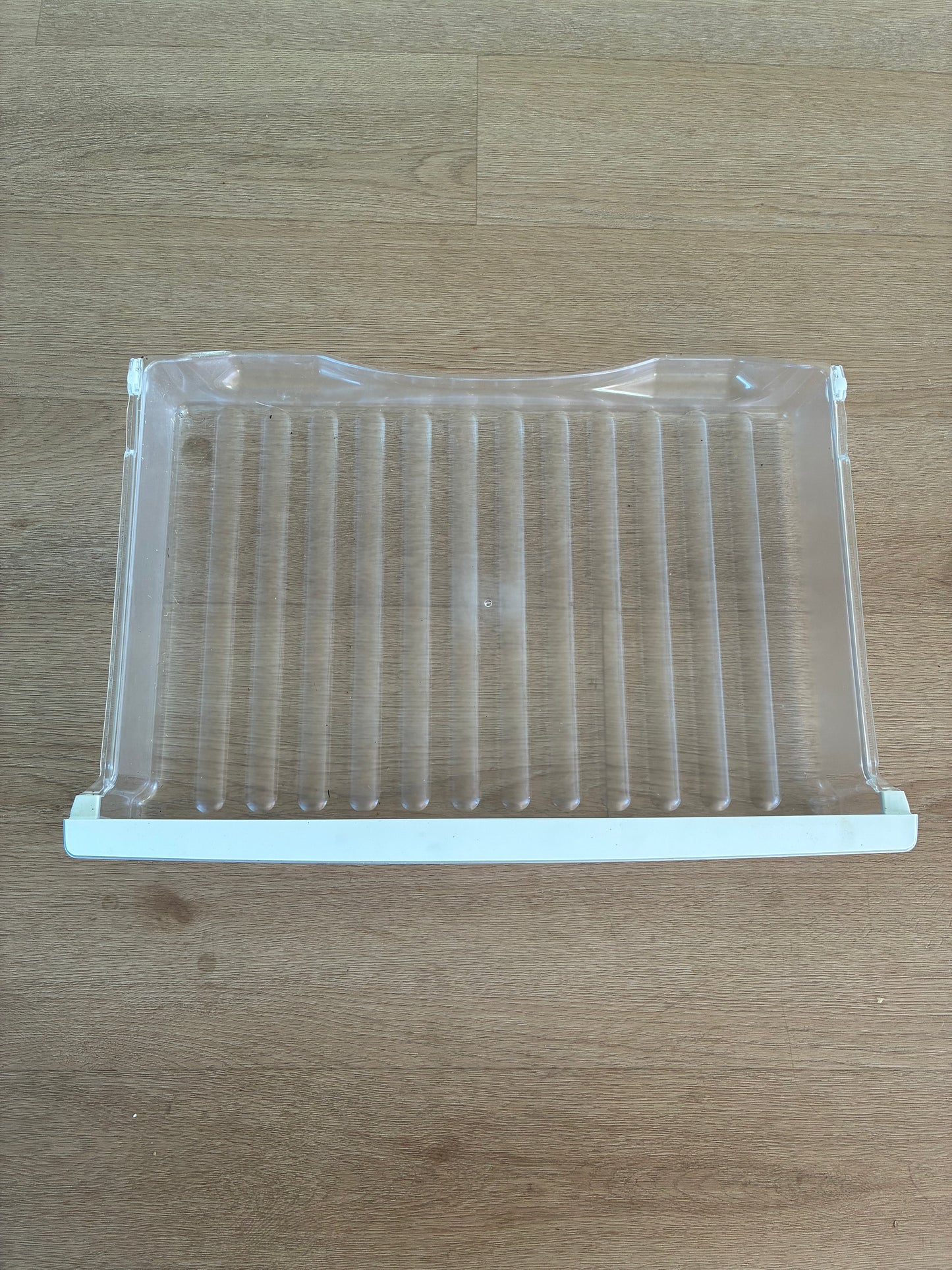 1452306 1452310 Electrolux fridge deli bin shallow crisper meat drawer rear + facia assy