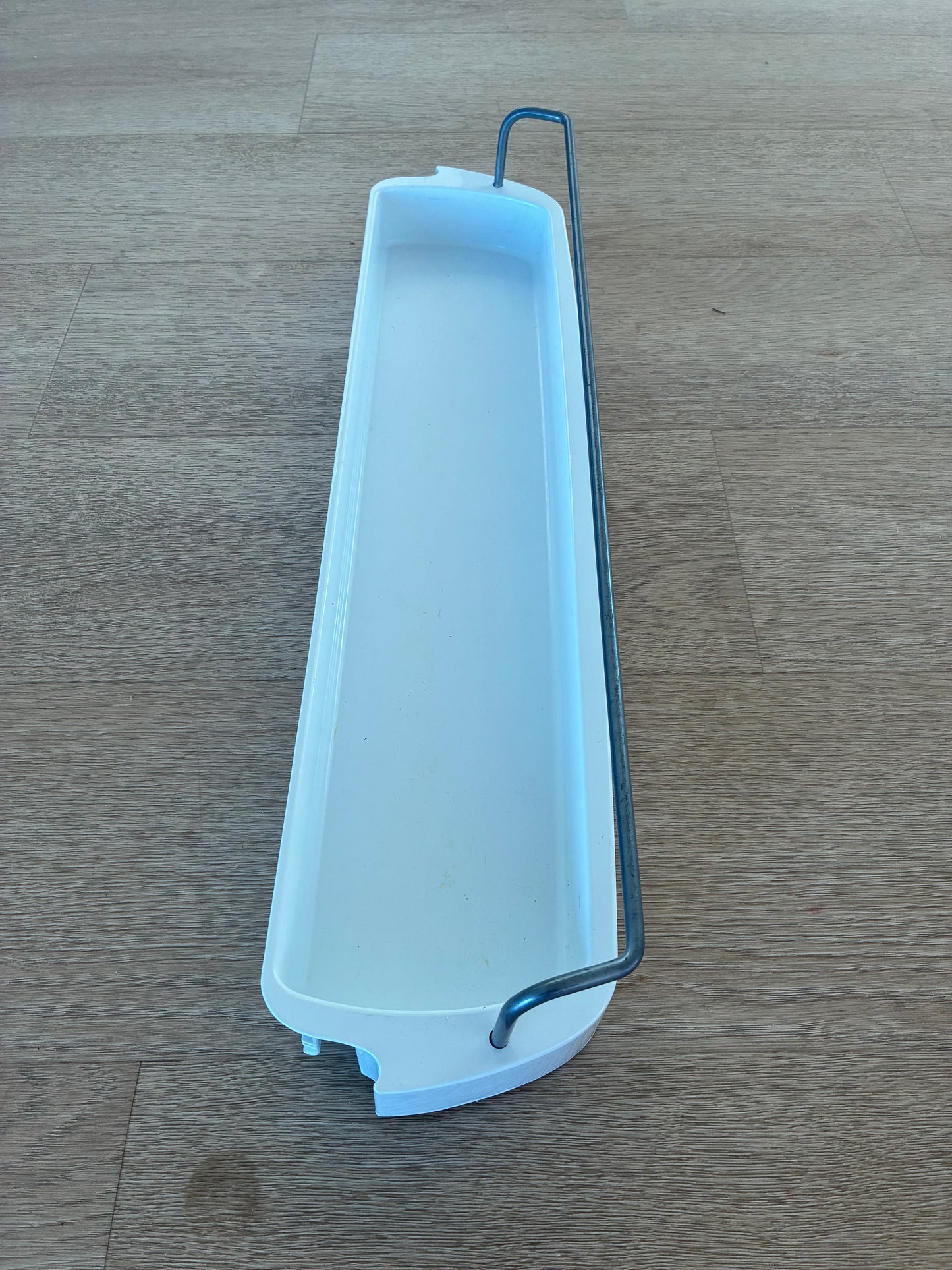 882688 818850 Fisher & Paykel fridge door bottle bin shelf tray insert guard + SILVER METAL RAIL FITS 680mm CABINETS