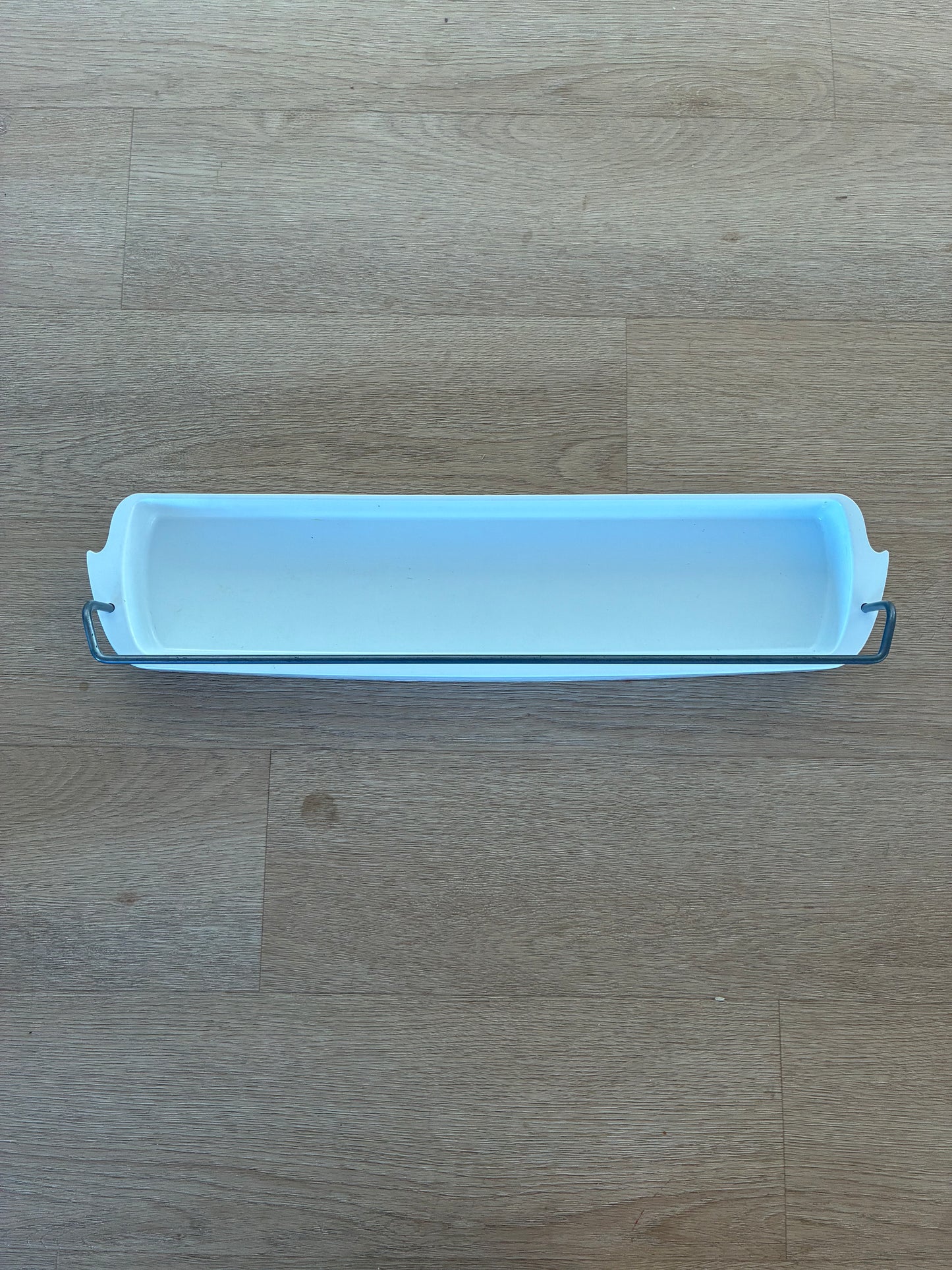 882688 818850 Fisher & Paykel fridge door bottle bin shelf tray insert guard + SILVER METAL RAIL FITS 680mm CABINETS