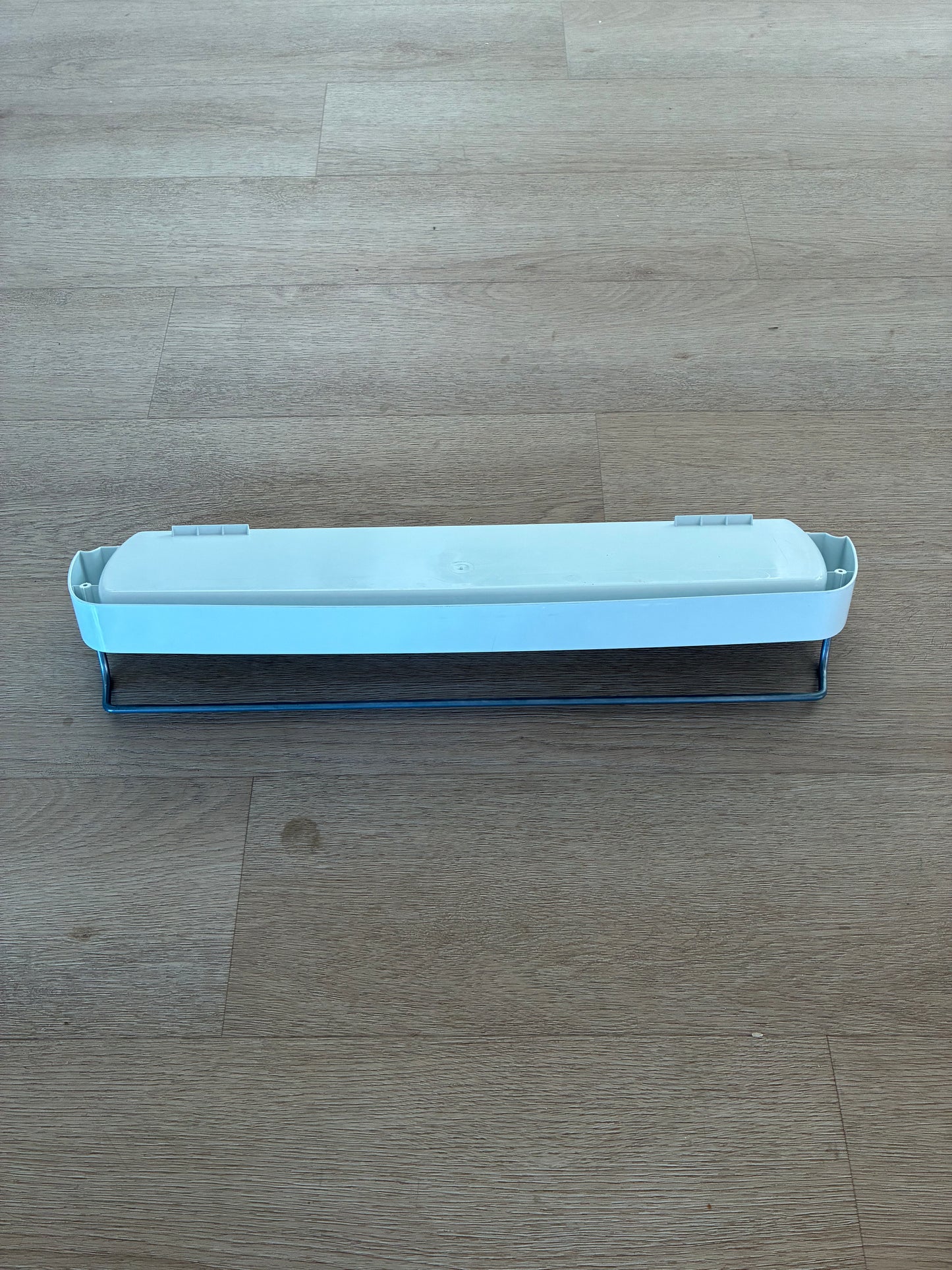 882688 818850 Fisher & Paykel fridge door bottle bin shelf tray insert guard + SILVER METAL RAIL FITS 680mm CABINETS