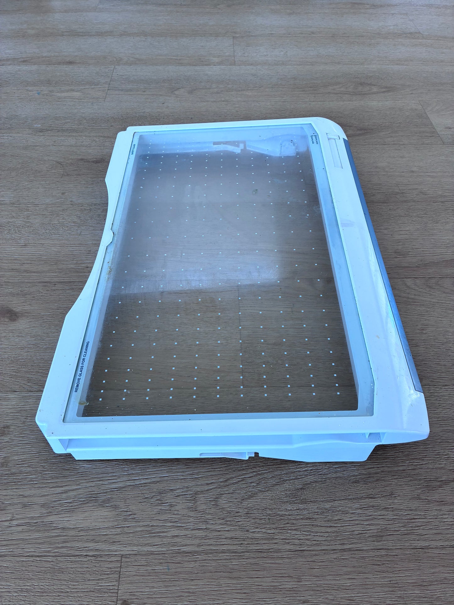 1441816 1441844 Electrolux fridge crisper cover lid glass shelf