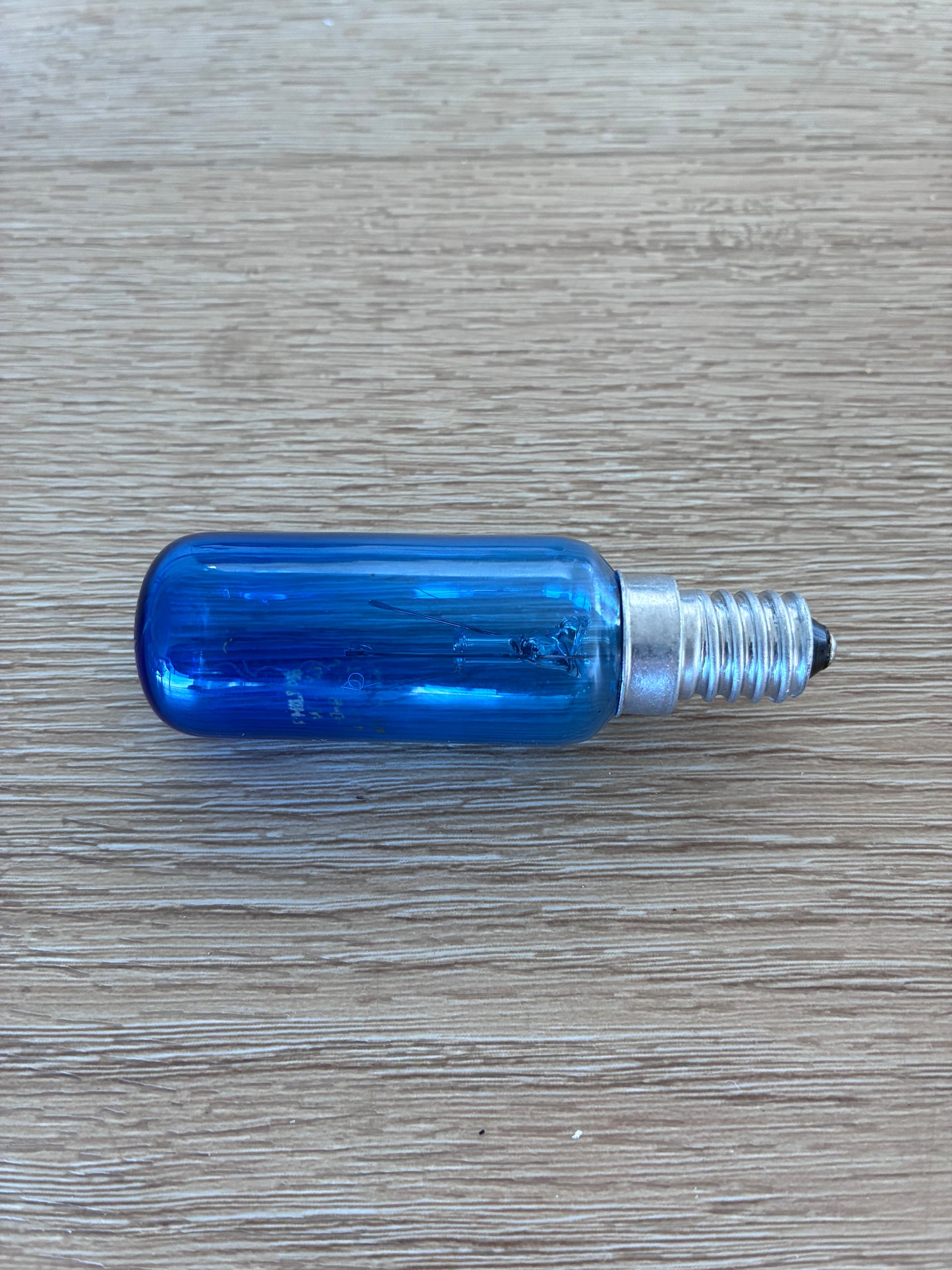 1448189 Electrolux fridge blue lamp light bulb globe E14SES 40w