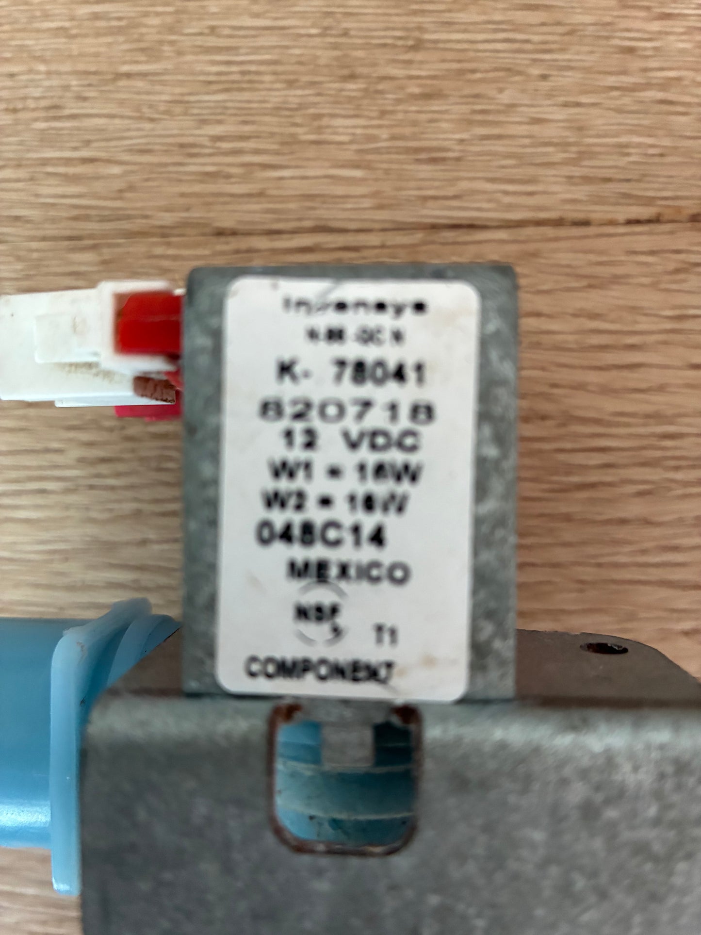820718 Fisher & Paykel fridge freezer I&W ice water solenoid dual valve