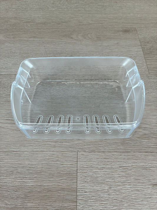 1441783 Kelvinator fridge door half width pocket shelf bin tray insert guard