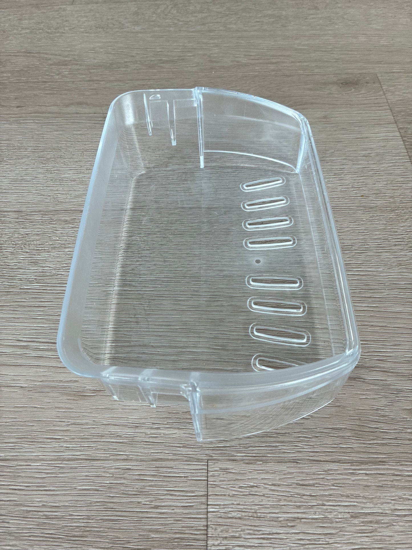 1441783 Kelvinator fridge door half width pocket shelf bin tray insert guard