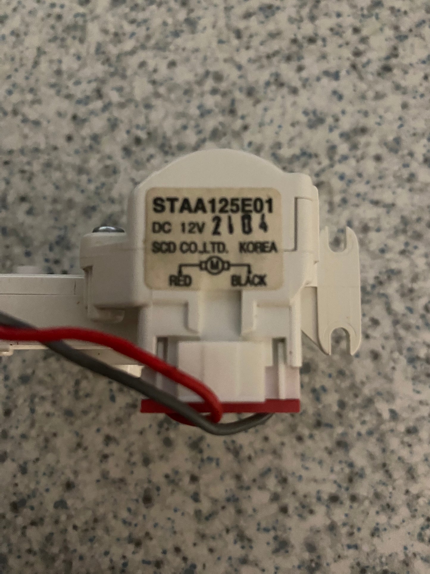 1457885 Westinghouse Fridge Ice Flap Shutter Motor WSE6070 WSE6970