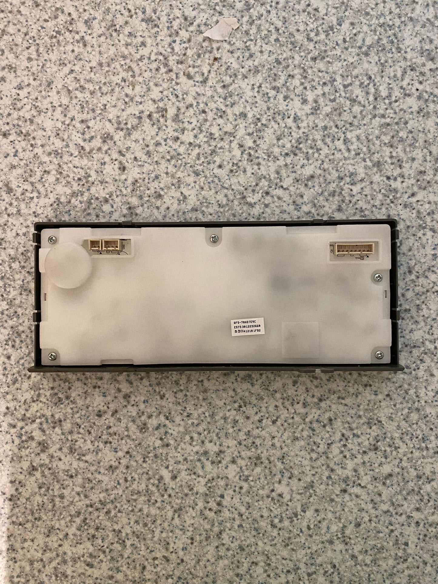 3012232660 Westinghouse fridge freezer digital facia display PCB WHE7670SA