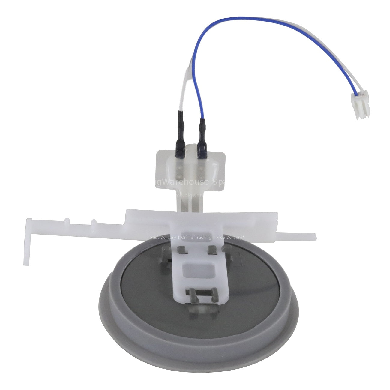 5007JA3006R LG side by side fridge freezer ice dispenser chute flap door duct cap assembly