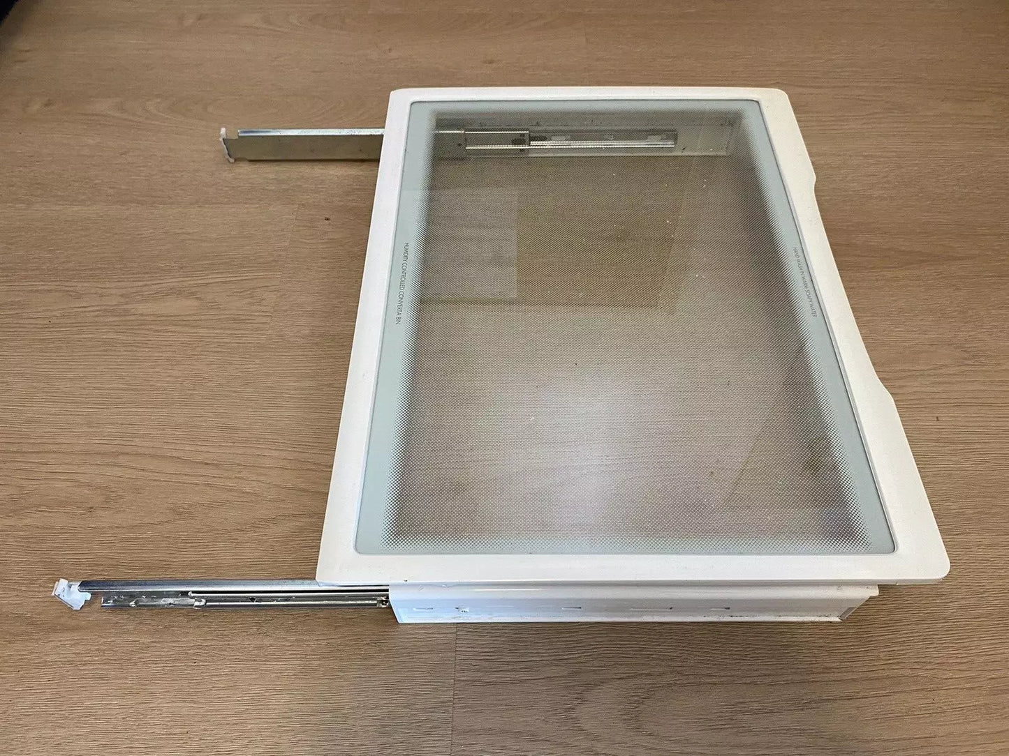 1454302 Westinghouse fridge freezer LOWER CRISPER COVER glass shelf FITS ALL WSE6970 WSE7000
