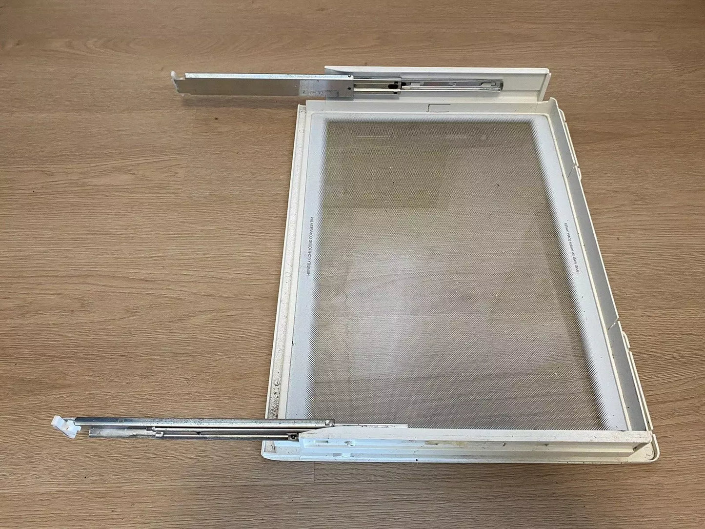 1454302 Westinghouse fridge freezer LOWER CRISPER COVER glass shelf FITS ALL WSE6970 WSE7000