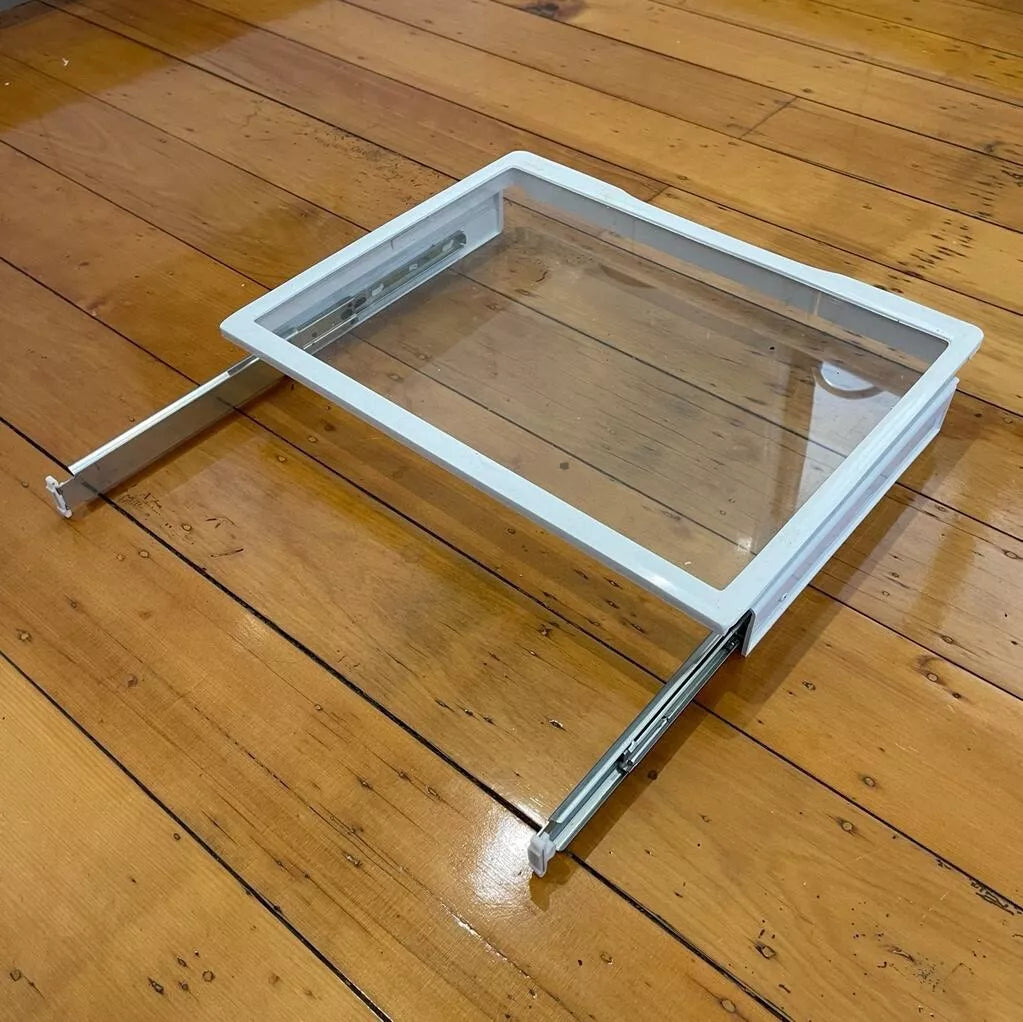 1453013 Westinghouse fridge freezer UPPER CRISPER COVER glass shelf FITS WSE6970 WSE7000
