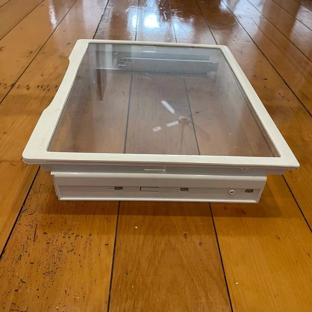 1453013 Westinghouse fridge freezer UPPER CRISPER COVER glass shelf FITS WSE6970 WSE7000