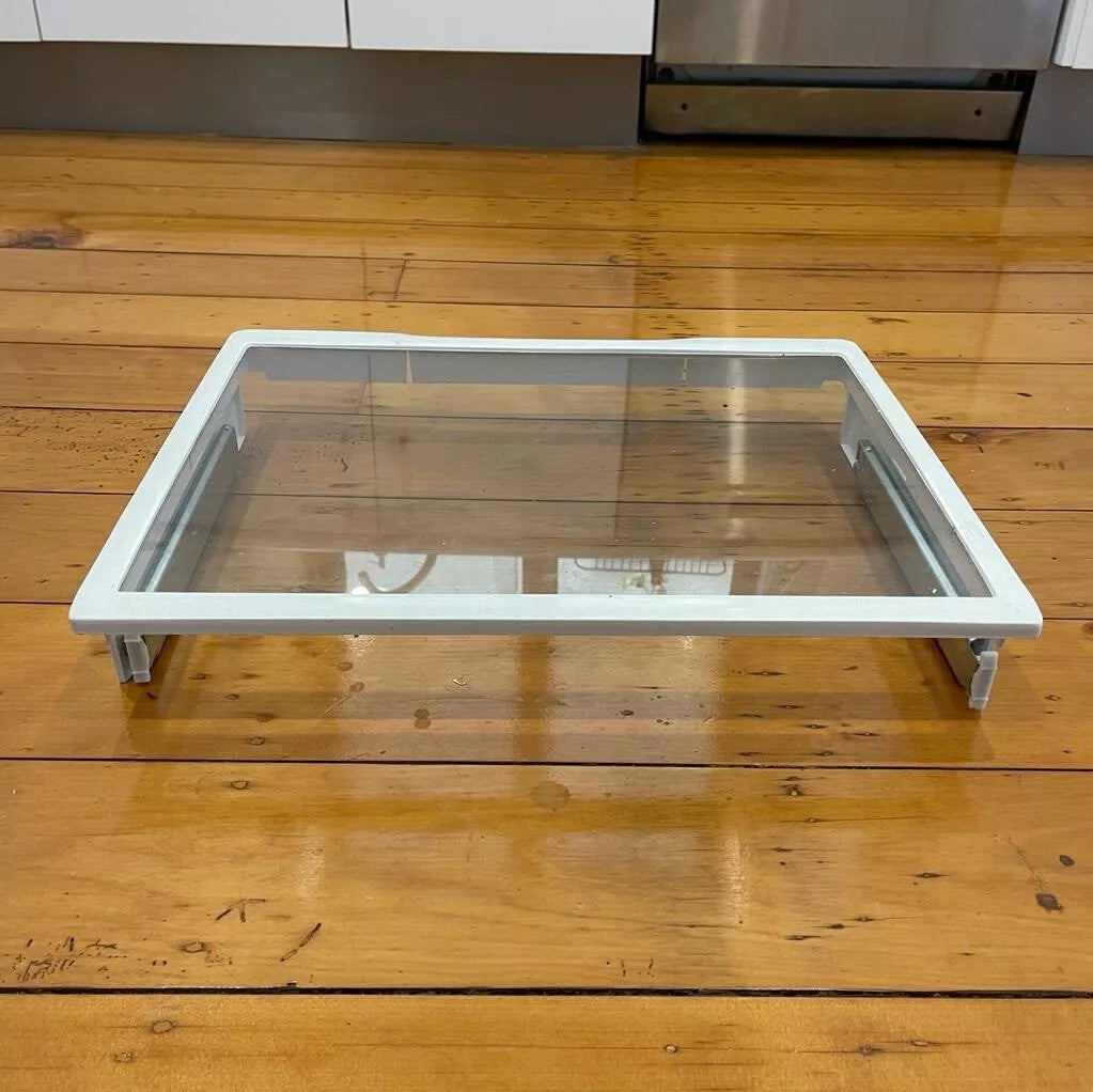 1453013 Westinghouse fridge freezer UPPER CRISPER COVER glass shelf FITS WSE6970 WSE7000