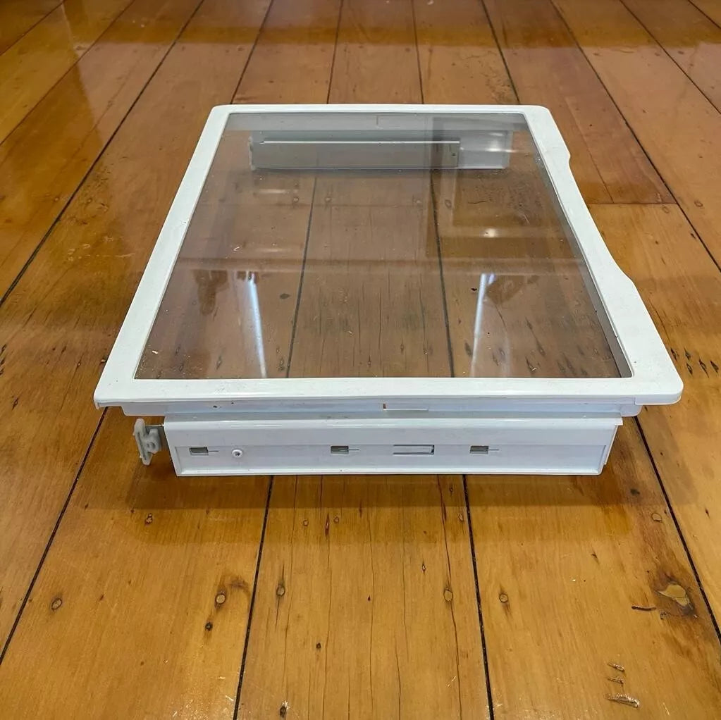 1453013 Westinghouse fridge freezer UPPER CRISPER COVER glass shelf FITS WSE6970 WSE7000